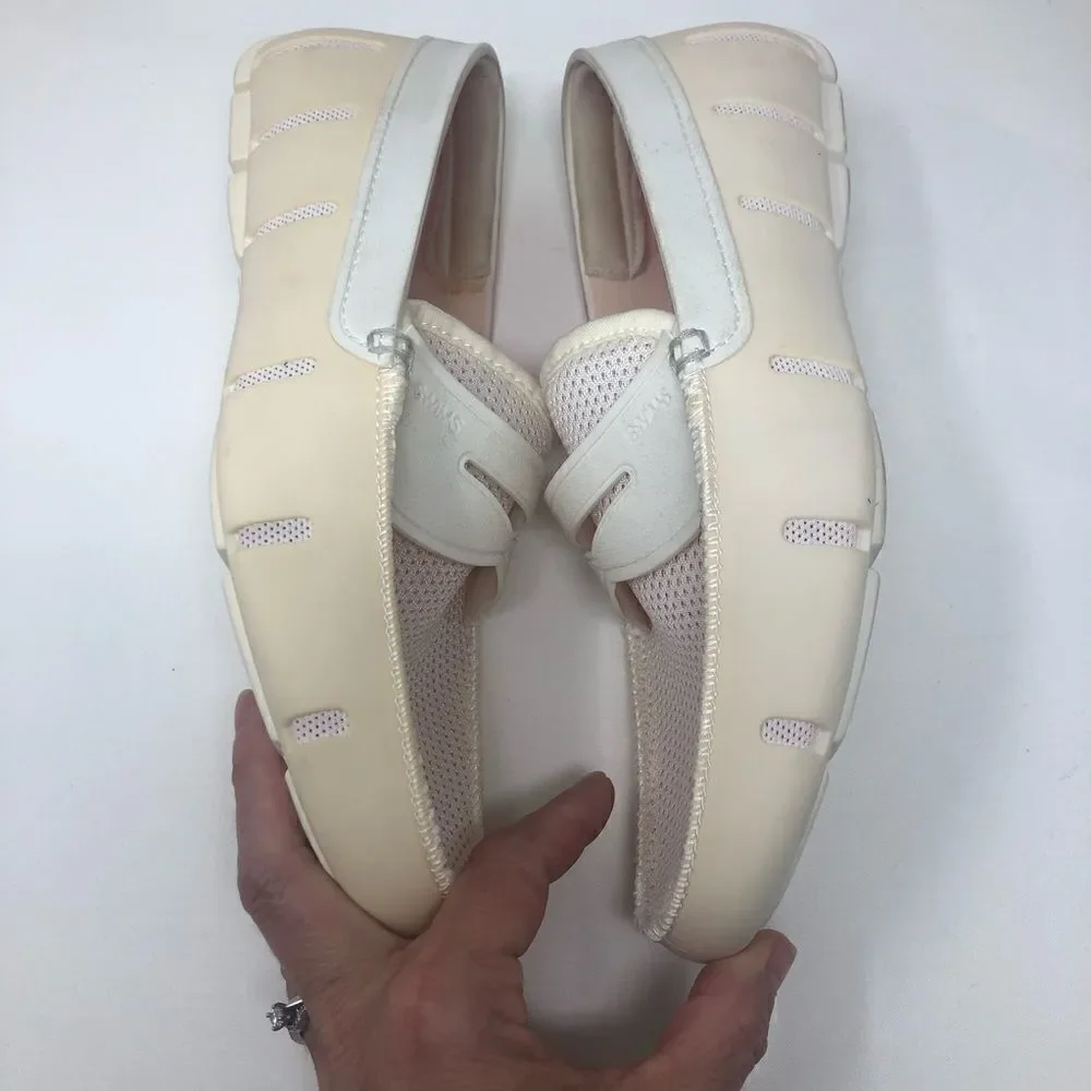 Swims White Penny Loafers Men’s Size 8